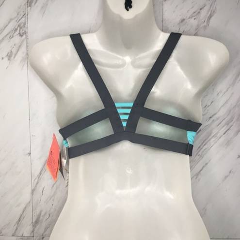 Rip Curl  Color Block Strappy Triangle Bikini Top