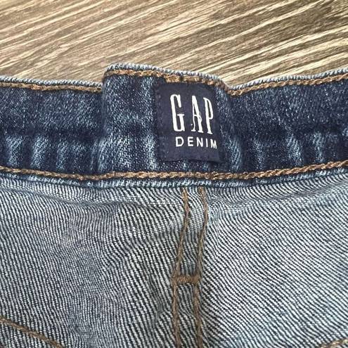 Gap  Button Front High Waist Denim Shorts