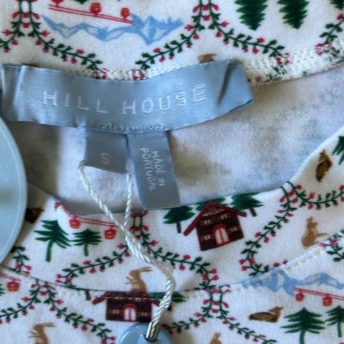 Hill House  Charlotte Sleep Tee in Ski Chalet Size Small