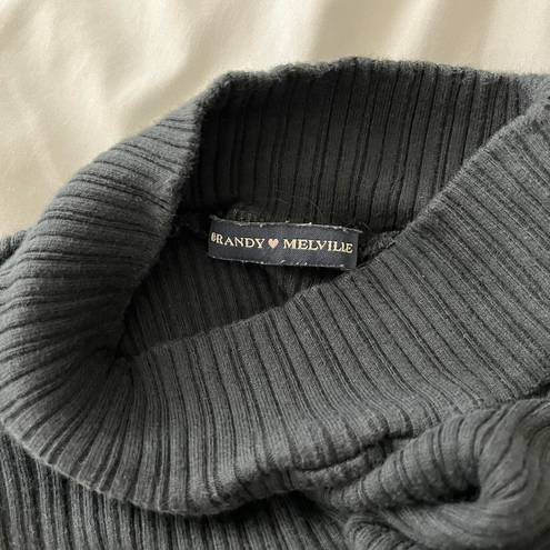 Brandy Melville Long Sleeve Ribbed Turtleneck