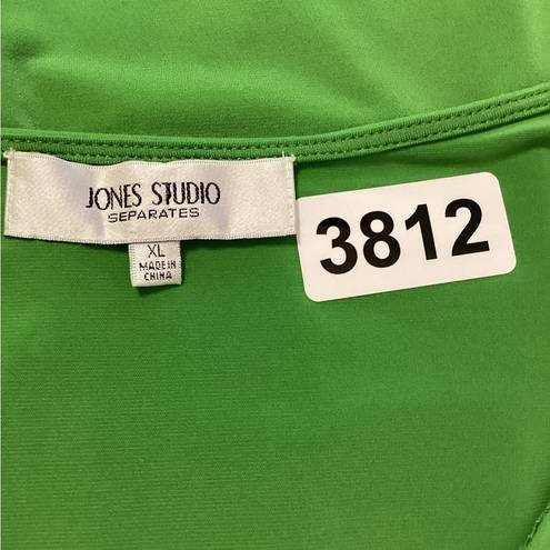 Jones Studio Jones Studios green sleeveless tank top  size XL