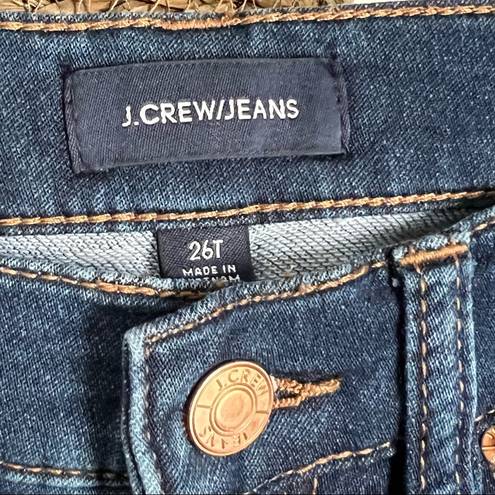 J.Crew  High Rise Toothpick Jeans Sz 26 Tall