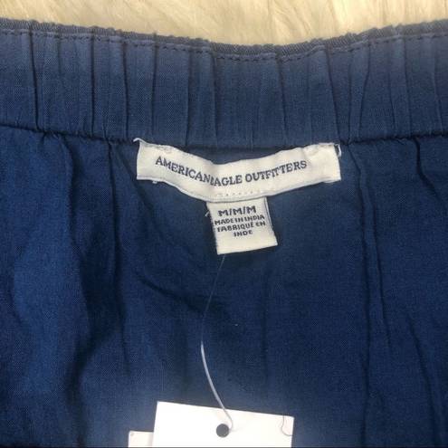 American Eagle  Outfitters blue ruffle skirt sz med