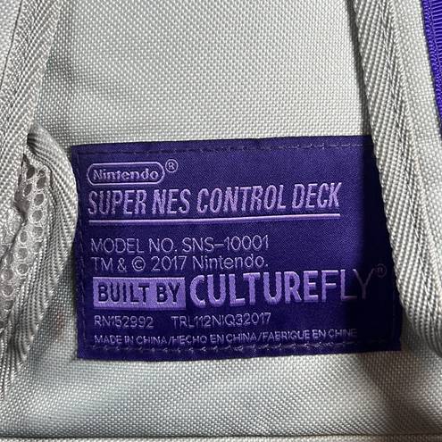 Nintendo 2017 Culture Fly Super  SNES-10001 Console Mini Backpack 🎒