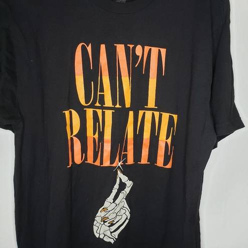 Jeffree Star  Cosmetics Can't Relate Black Short Sleeve Tee XL