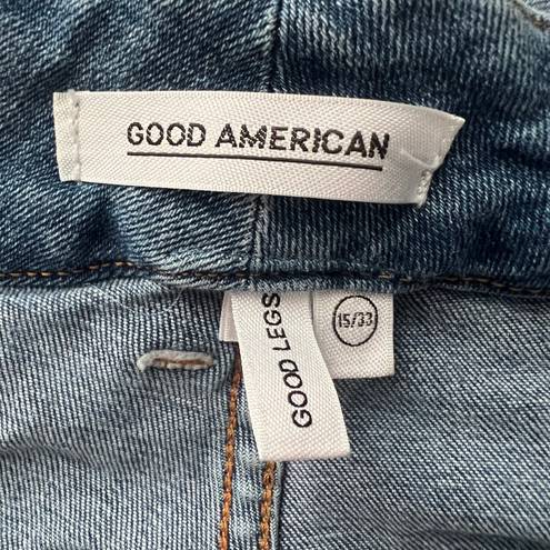 Good American Good Legs Step Hem Skinny Jeans