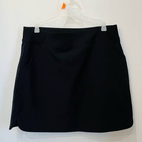 32 Degrees Heat 32 cool black active skort