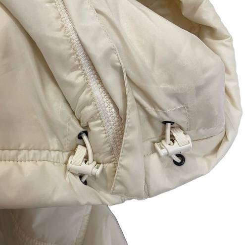 Burton Helsinki Botanical Winter Cream Snow Jacket Small Full Front Zip Pockets