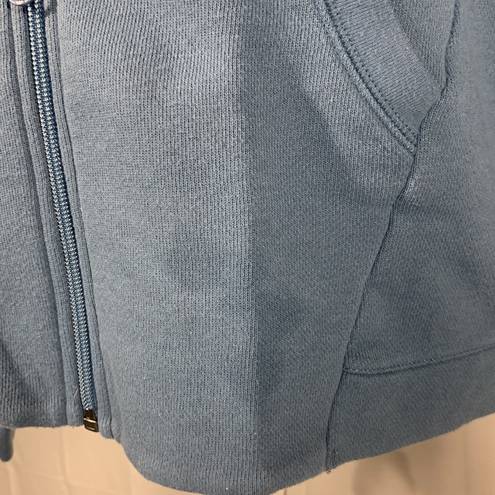 Vera Bradley Full Zip Blue Sweatshirt Hoodie Size Small