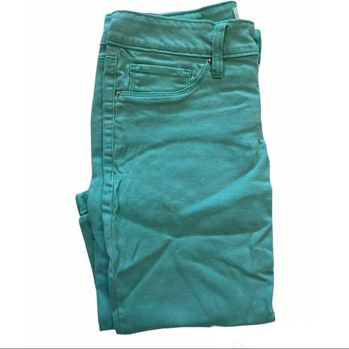 Royalty For Me  Cropped Capri Jeans Mint Green Women’s US Size 6