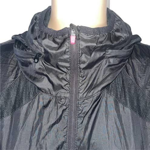 Zyia Active Black Trainer Windbreaker Jacket