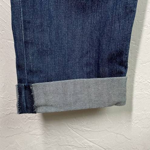 Hudson Jeans Hudson Blue Bacara Straight Leg Cuffed Denim Jeans 30