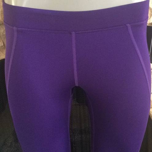 ASICS NEW  Motion Dry Purple Leggings NWT $55 Women's XS