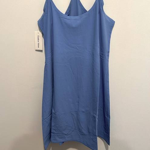 Outdoor Voices NWT  Sleeveless Exercise Dress in Blueberry (Size XXL)