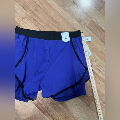 Xersion  Womens Workout Shorts Size OX New Msrp $44 Tropic Violet
