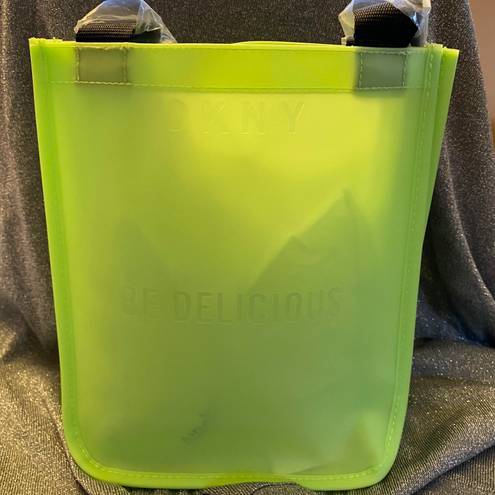 DKNY Tote Rubber Neon NWT