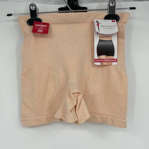 Skinny Girl NWT  Shorts Smooth & Shaper Shapewear Size Small Cream