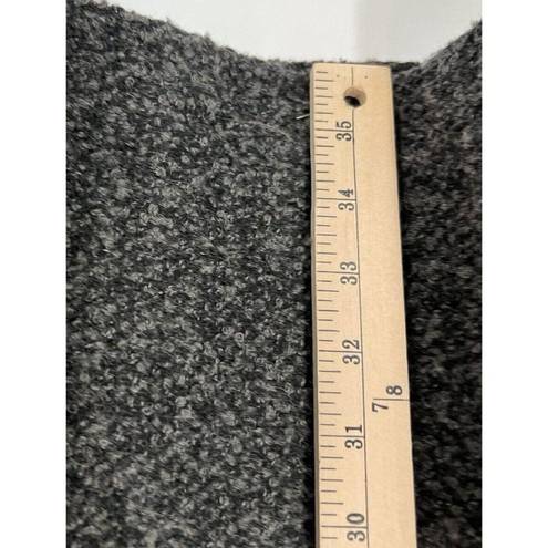 Sandro  Vintage Gray Wool Notch Coat Double Breasted Long Sleeve‎ Womens Size 12