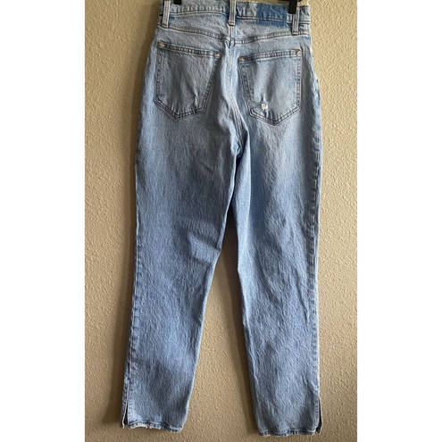 Abercrombie & Fitch Curve Love 90s Straight Ultra High Rise Jean Light Size 27 R