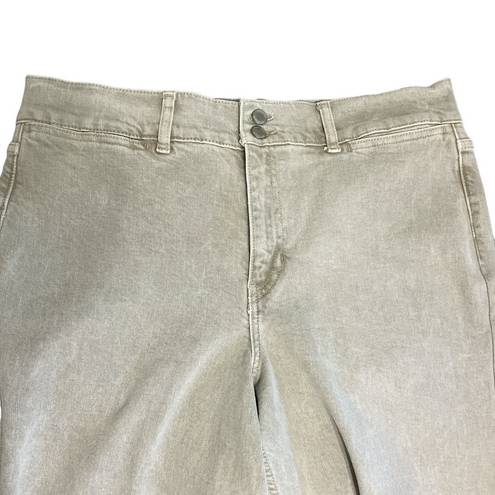 Banana Republic  High Rise Wide Leg Crop Jeans Quartz Size 32