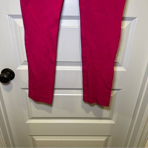 A New Day  Pink Side Zip Anke Crop Trouser Pants size 2