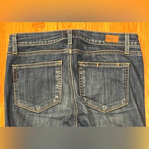 Paige  Women’s Skyline Skinny Stretch Blue Denim 5-Pocket Jeans Size 27