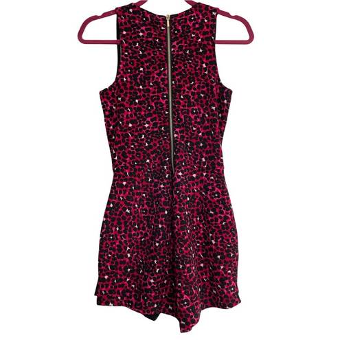 Marilyn Monroe  ROMPER Pink and Black Cheetah Print