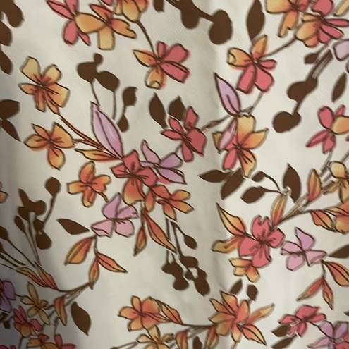 Karen Scott  Floral Tank Top Size 1X