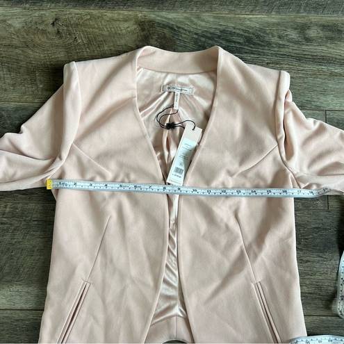 BCBGeneration  Women's Tuxedo Blazer Jacket NWT Rose Smoke Pink Size Small