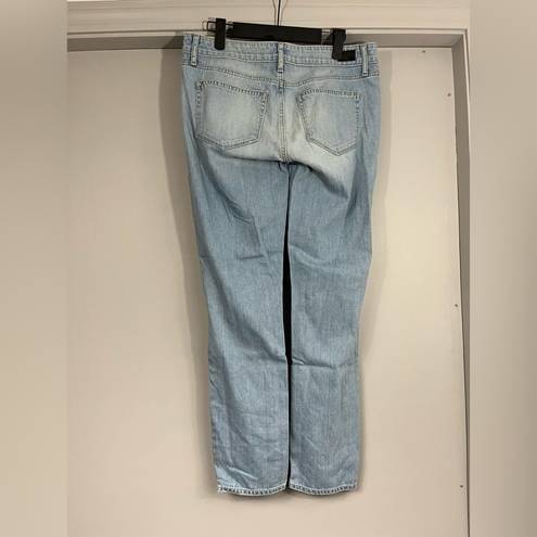 Paige  Jimmy Jimmy Skinny in Naomi Embellished Crystal Boyfriend Jeans Size 28