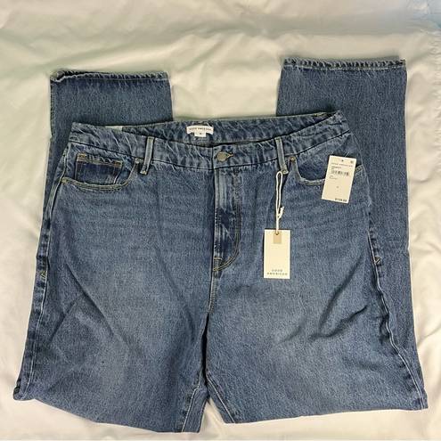 Good American  Size 16 Good Boy Rigid Denim Jean Boyfriend Straight Leg Classic