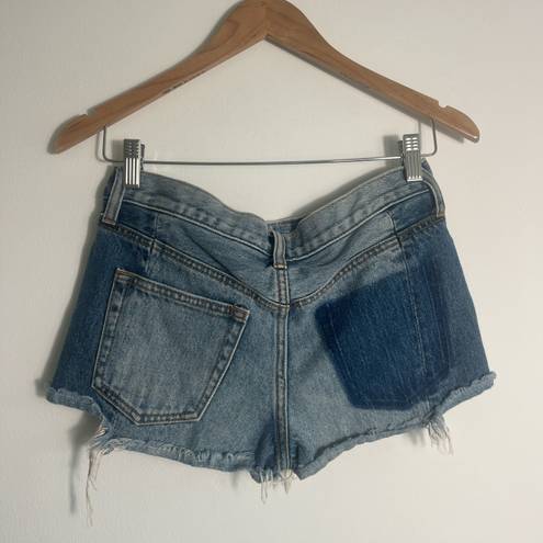 Free People jean shorts