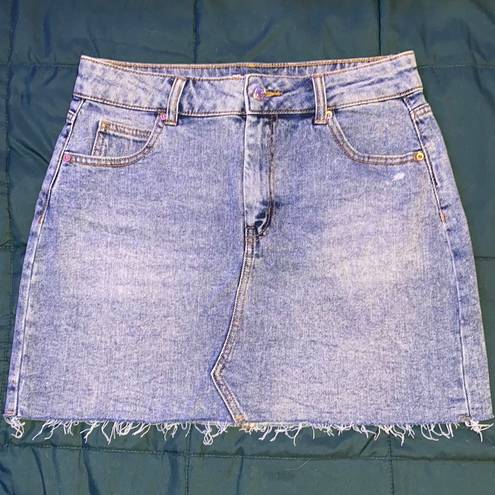 Wild Fable Distressed Denim Skirt