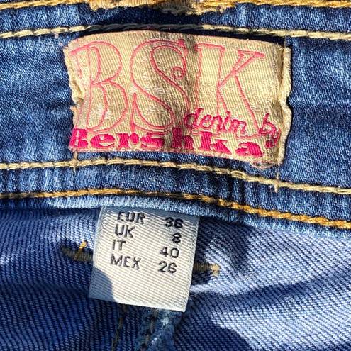 Bershka BSK  DISTRESSED SKINNY JEANS 4