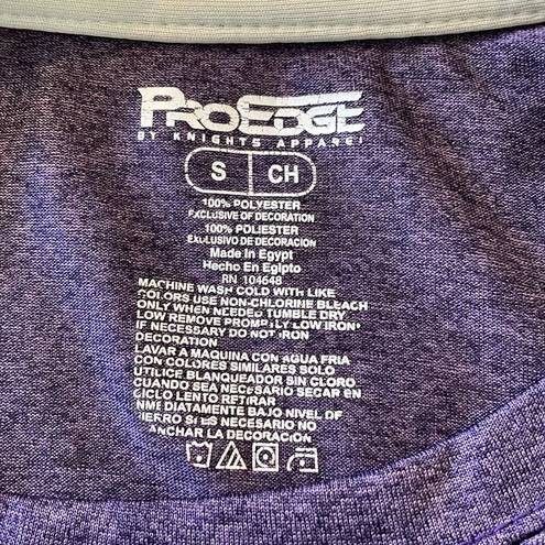 Proedge  LSU Tigers Purple Collegiate Short Sleeve Tee Small