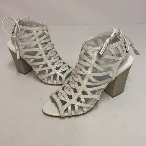 sbicca  MANITOU LEATHER ANKLE STRAP GLADIATOR SANDALS A17