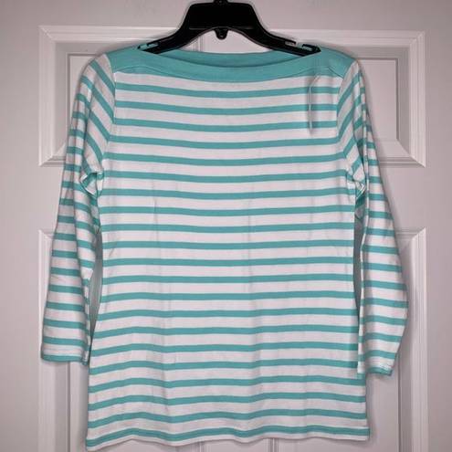 Pendleton New Pendleon Trimmed Tee Top Size XS Striped