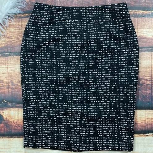 Nine West  Black & White Pencil Skirt