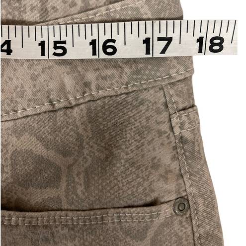 NYDJ  Snake Print Skinny Jeans 14W