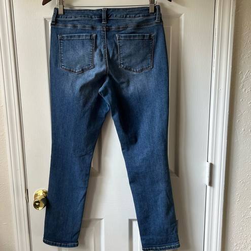 Crown & Ivy  Petite Straight Jeans | size 8 PR