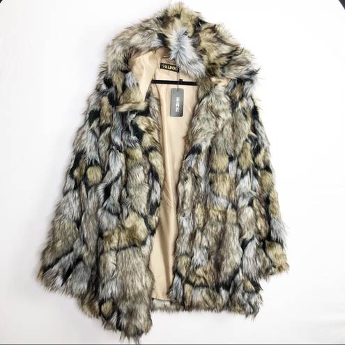 Fillinuo faux fur hooded coat Size undefined