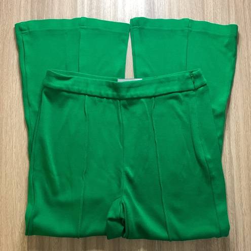 Tuckernuck  X ATLANTIC-PACIFIC Kelly Green Penny Kick Flare Pant Size Medium