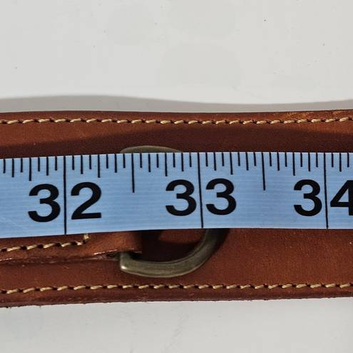 Krass&co The Regent Belt  Cognac Leather Waist Belt Size 32/80cm