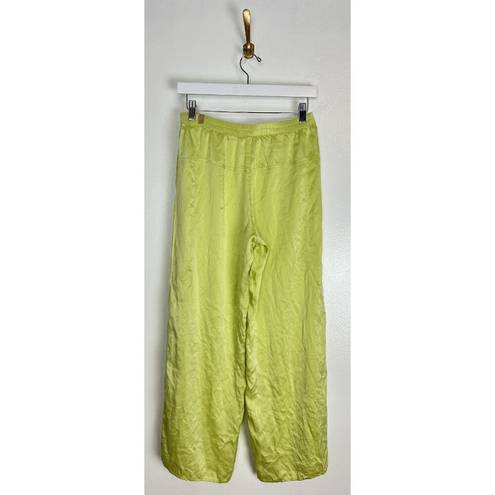 Mulberry LUNYA Washable  Silk Pajamas in Boundless Lime Size X-Small