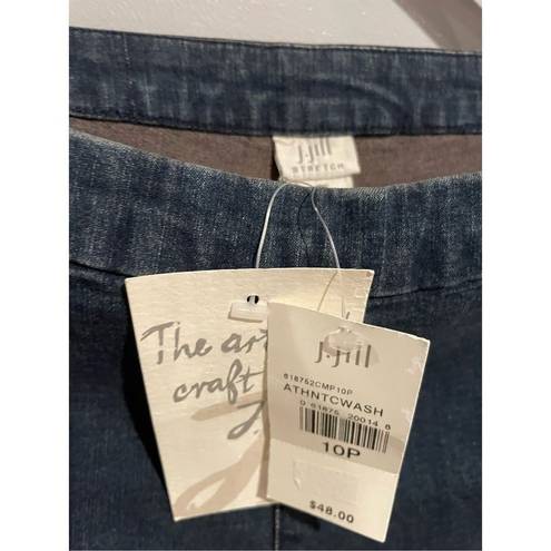 J.Jill Womens  Jeggings/Jeans-NEW Size 10P Authentic Wash Comfort Top Ret$48