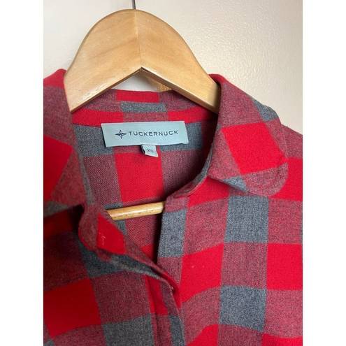 Tuckernuck  Red Plaid Saranac Shirt Sz. XS