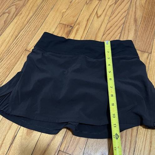 Lululemon  Play Off The Pleats Pickleball Tennis Athletic Swift Skirt Skort Black