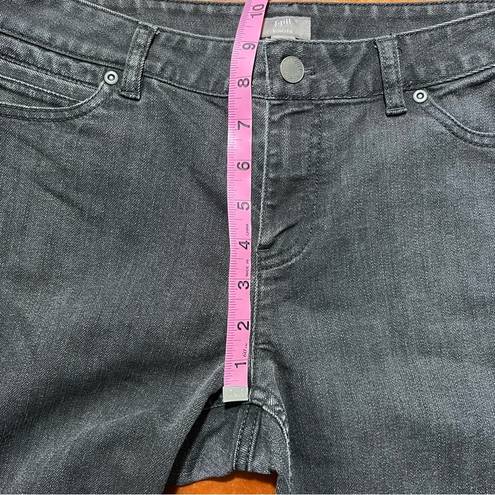 J.Jill  Slim Leg Faded Black Gray Wash Jeans size 10 P