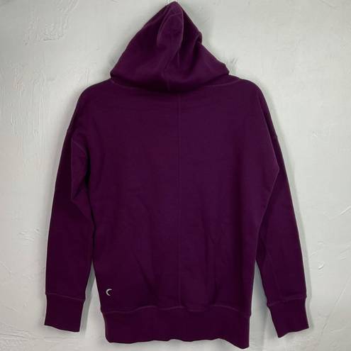 Zyia  Plum Purple Oh So Soft Hoodie Sweatshirt XS