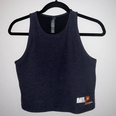 Vuori Elevation Plyo Tank navy blue size large